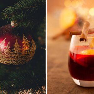 Julbord med glögg